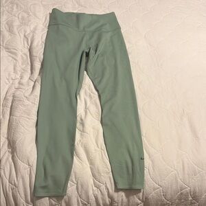 Nike Green Leggings Soft and Versatile
